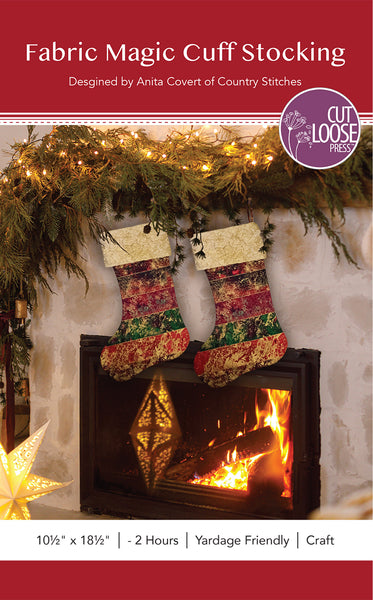 Fabric Magic Cuff Stocking PDF Pattern