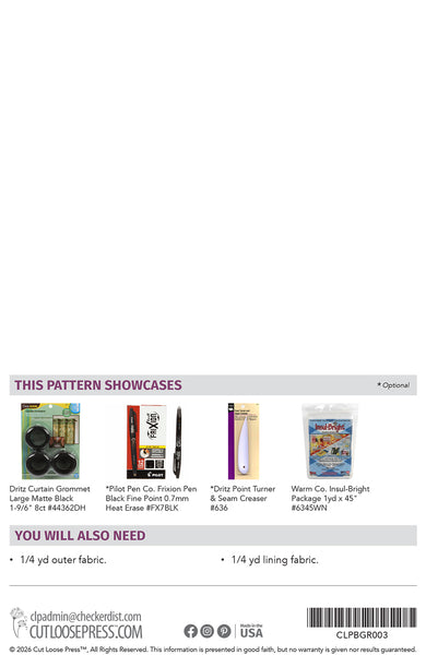 Fashion Wine Tote PDF Pattern