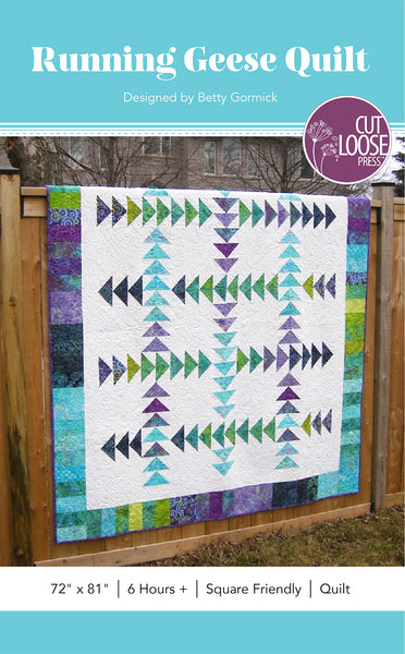 Running Geese Quilt PDF Pattern