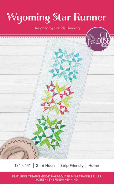 Wyoming Star Table Runner PDF Pattern