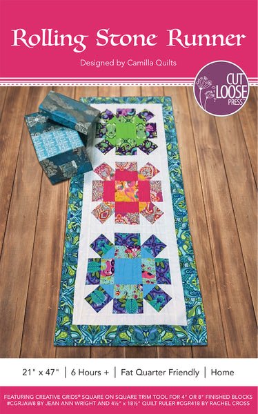 Rolling Stone Runner PDF Pattern