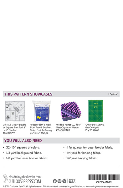 Simply Snails Mini Quilt PDF Pattern