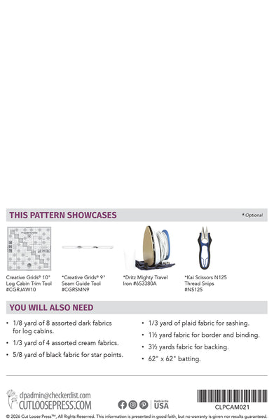 Rustic Star PDF Pattern