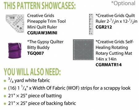 Petite Pineapples PDF Pattern