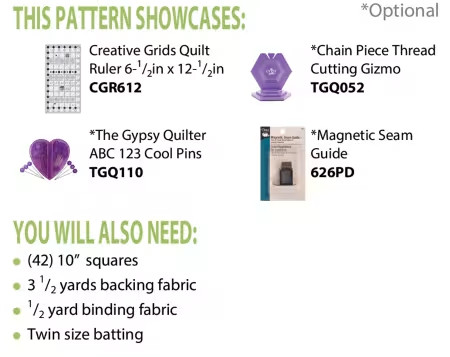 Barcode Quilt PDF Pattern