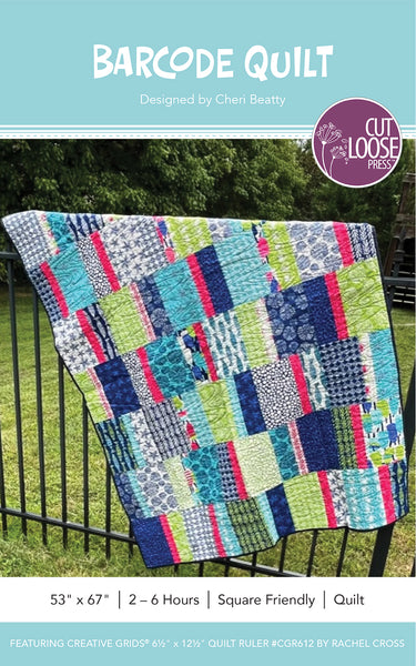 Barcode Quilt PDF Pattern