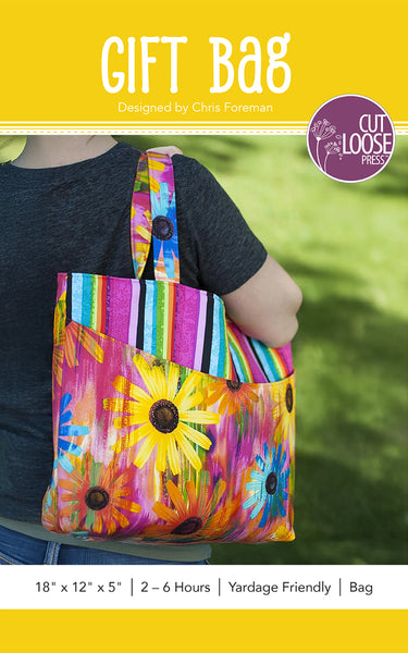 Gift Bag Tote PDF Pattern