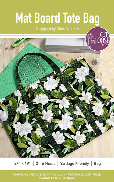 Mat Board Tote Bag PDF Pattern