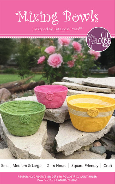 Mixing Bowls PDF Pattern