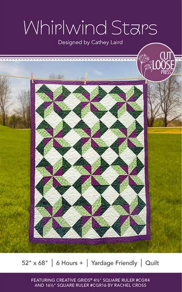 Whirlwind Stars PDF Pattern