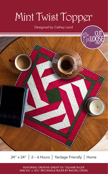 Mint Twist Table Topper PDF Pattern
