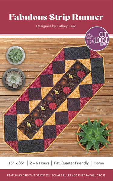 Fabulous Strip Table Runner PDF Pattern