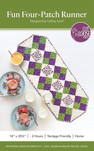 Fun Four-Patch PDF Pattern