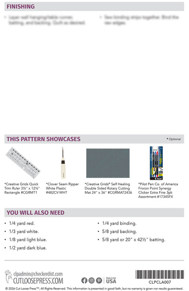 Stars & Stripes PDF Pattern