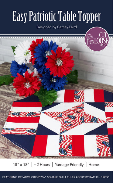 Easy Patriotic Table Topper PDF Pattern
