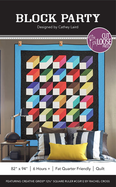 Block Party Quilt PDF Pattern