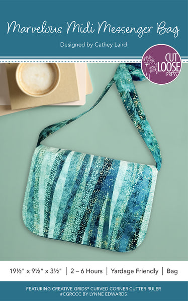Marvelous Midi Messenger Bag PDF Pattern