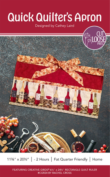 Quick Quilter's Apron PDF Pattern