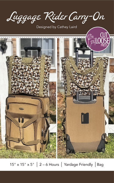 Luggage Rider Carry-On Bag PDF Pattern