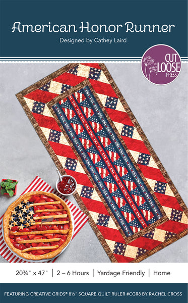 American Honor Table Runner PDF Pattern