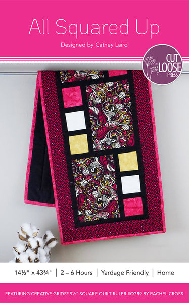 All Squared Up Table Runner PDF Pattern