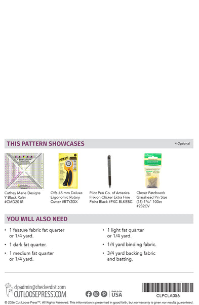 Splendid Spinner Table Topper PDF Pattern
