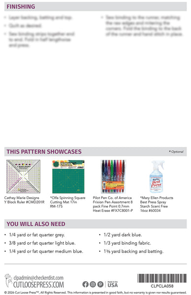 Color Me Blue PDF Pattern