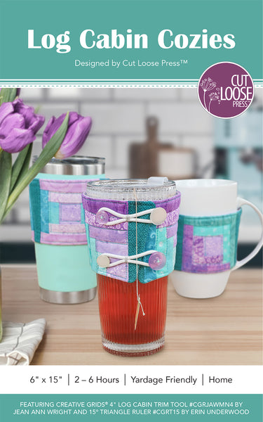 Log Cabin Cozies PDF Pattern