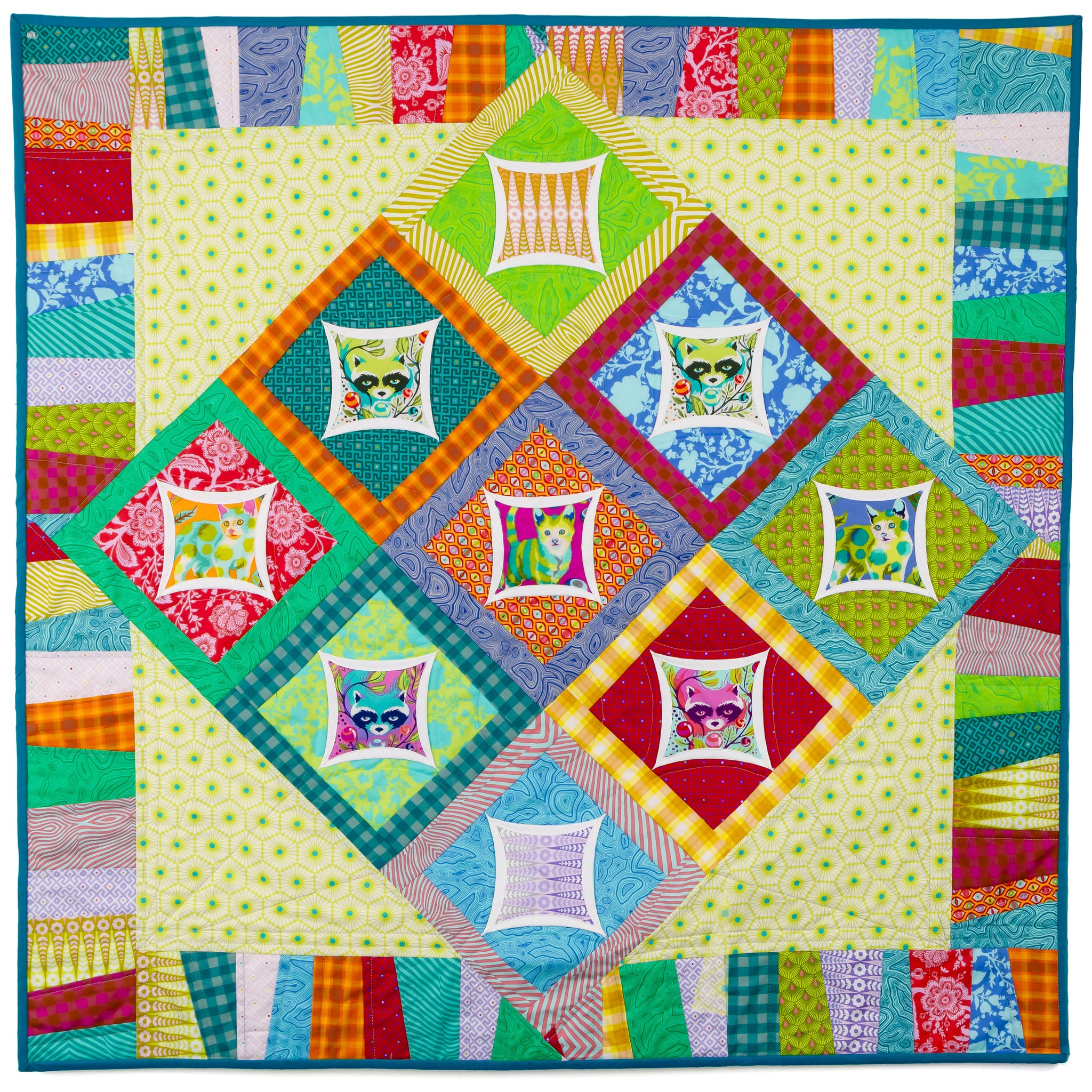 Windows Squared Baby Quilt Pattern