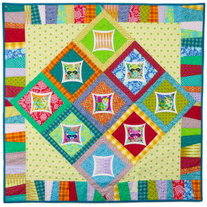 Windows Squared Baby Quilt Pattern