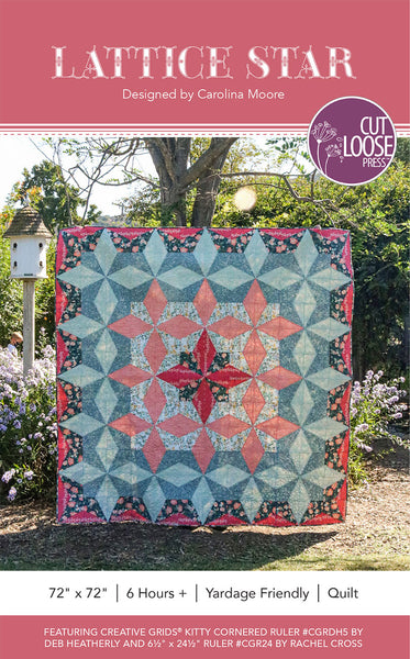 The Lattice Star Quilt PDF Pattern
