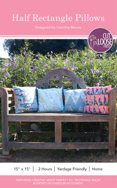 Half Rectangle Pillows PDF Pattern
