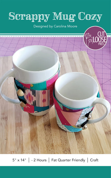 Scrappy Mug Cozy PDF Pattern