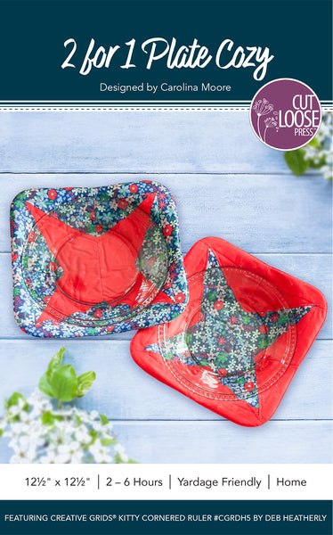 2 for 1 Plate Cozy PDF Pattern