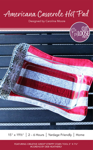 Americana Casserole Hot Pad PDF Pattern