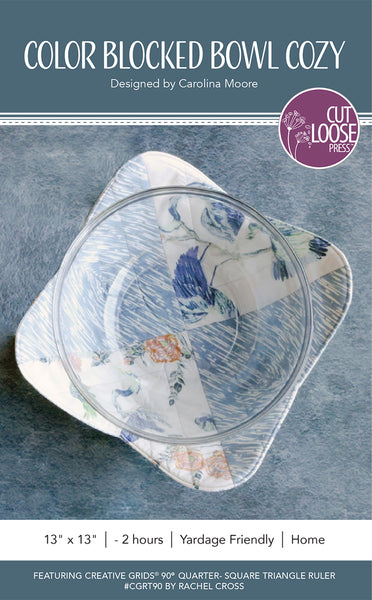 Color Blocked Bowl Cozy - Large PDF Pattern