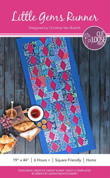 Little Gems Table Runner PDF Pattern