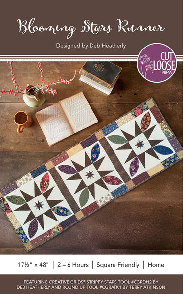 Blooming Stars Runner PDF Pattern