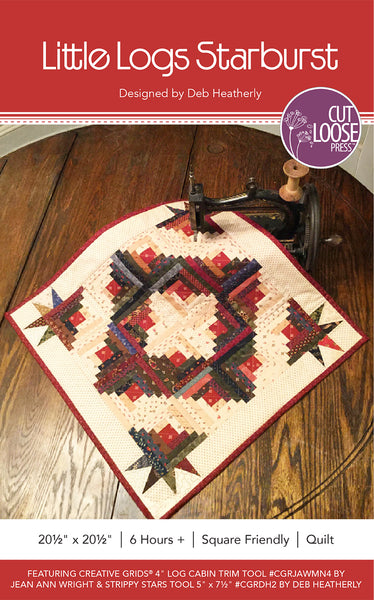 Little Logs Starburst PDF Pattern