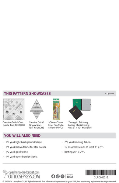 Cat's Cradle Star PDF Pattern