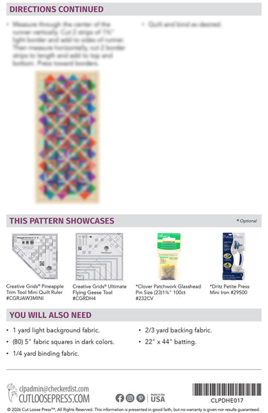 Taffy Pinwheels PDF Pattern