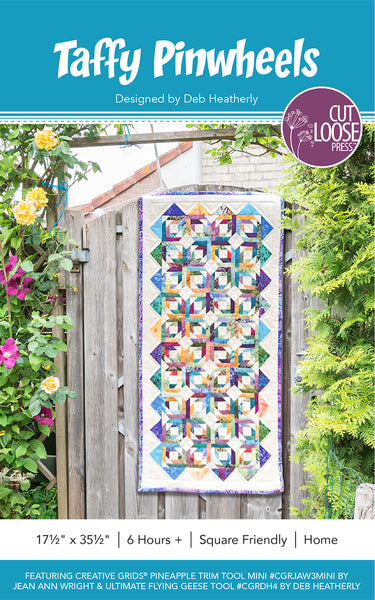Taffy Pinwheels PDF Pattern