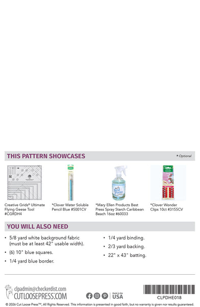 Moody Blues PDF Pattern