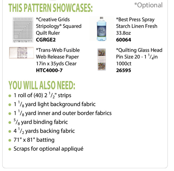 Strippy Delight PDF Pattern