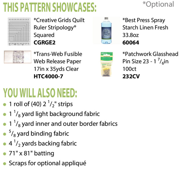 Strippy Delight PDF Pattern