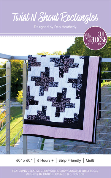 Twist N Shout Rectangles PDF Pattern