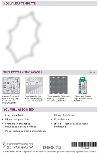 Happy Noel PDF Pattern