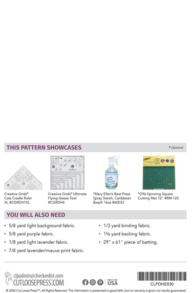 Illusionary Runner PDF Pattern