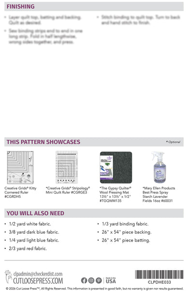 Liberty Runner PDF Pattern