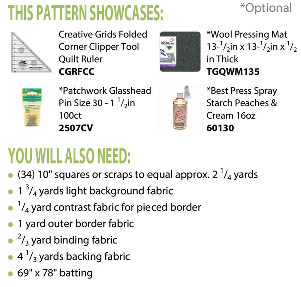 X Marks the Spot PDF Pattern